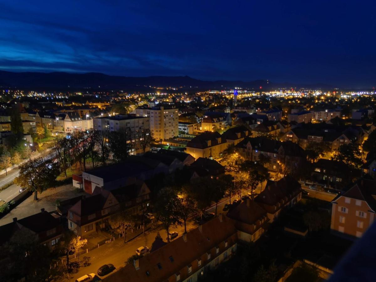 Bel Appartement Avec Vue Splendide Sur Toute La Ville De Colmar - Parking Gratuit Εξωτερικό φωτογραφία